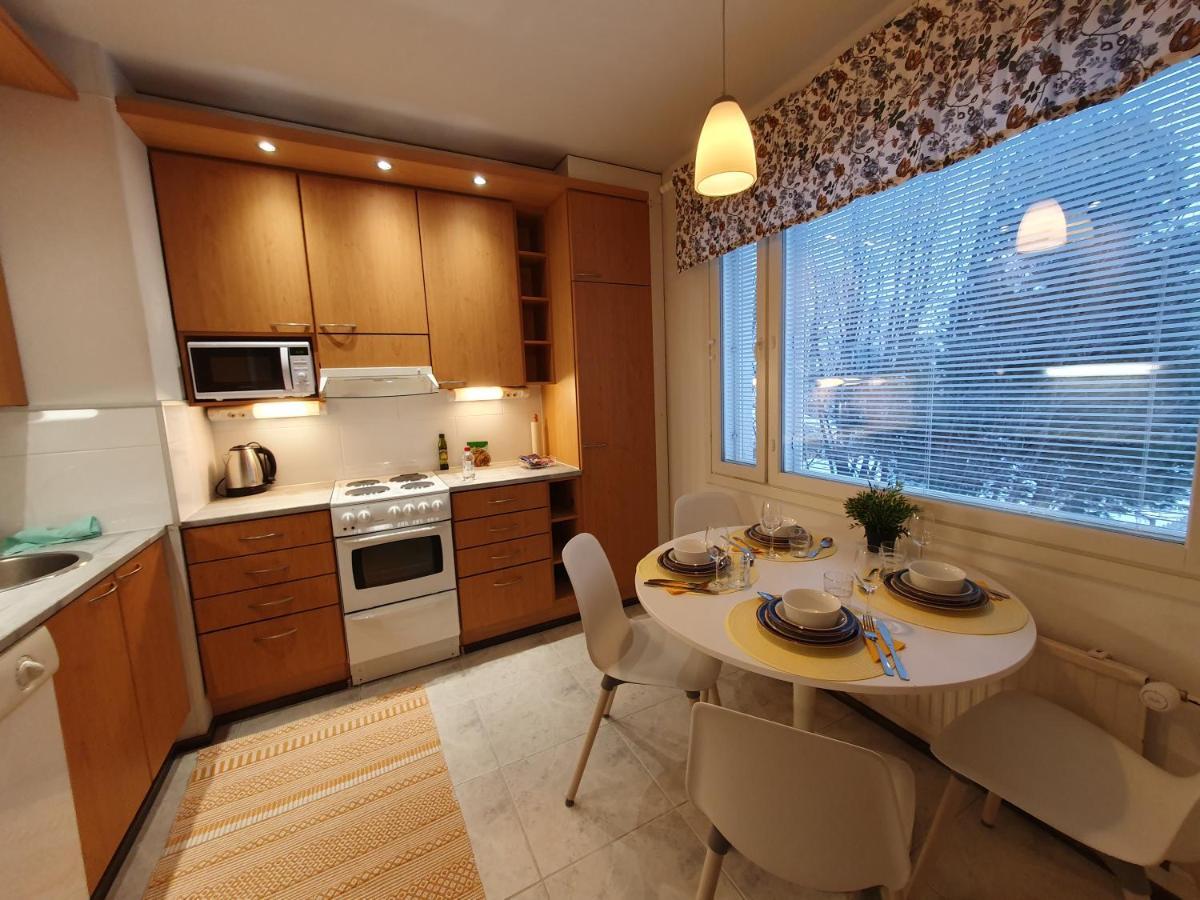 Kansa City Apartment - Wi-Fi - Sauna Rovaniemi Ngoại thất bức ảnh